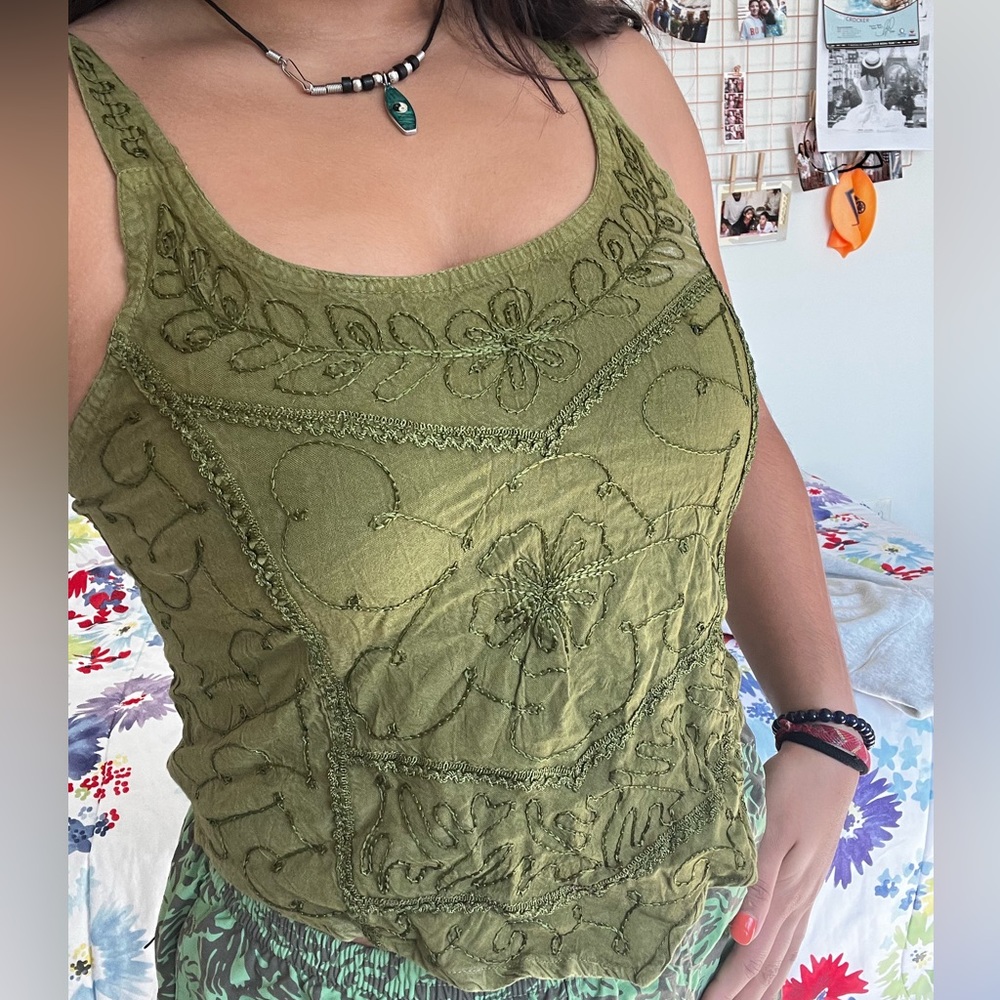 Original Hand Sewn Indian Tank Top